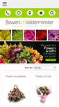 Mobile Screenshot of flowersofkidderminster.co.uk